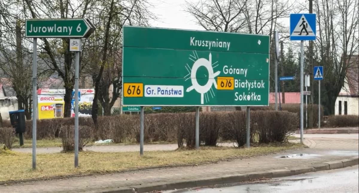Jaka gmina w Polsce ma 2,5 tys. mieszańców oraz 2,5 km granicy? Ta co ma największe rondo 1