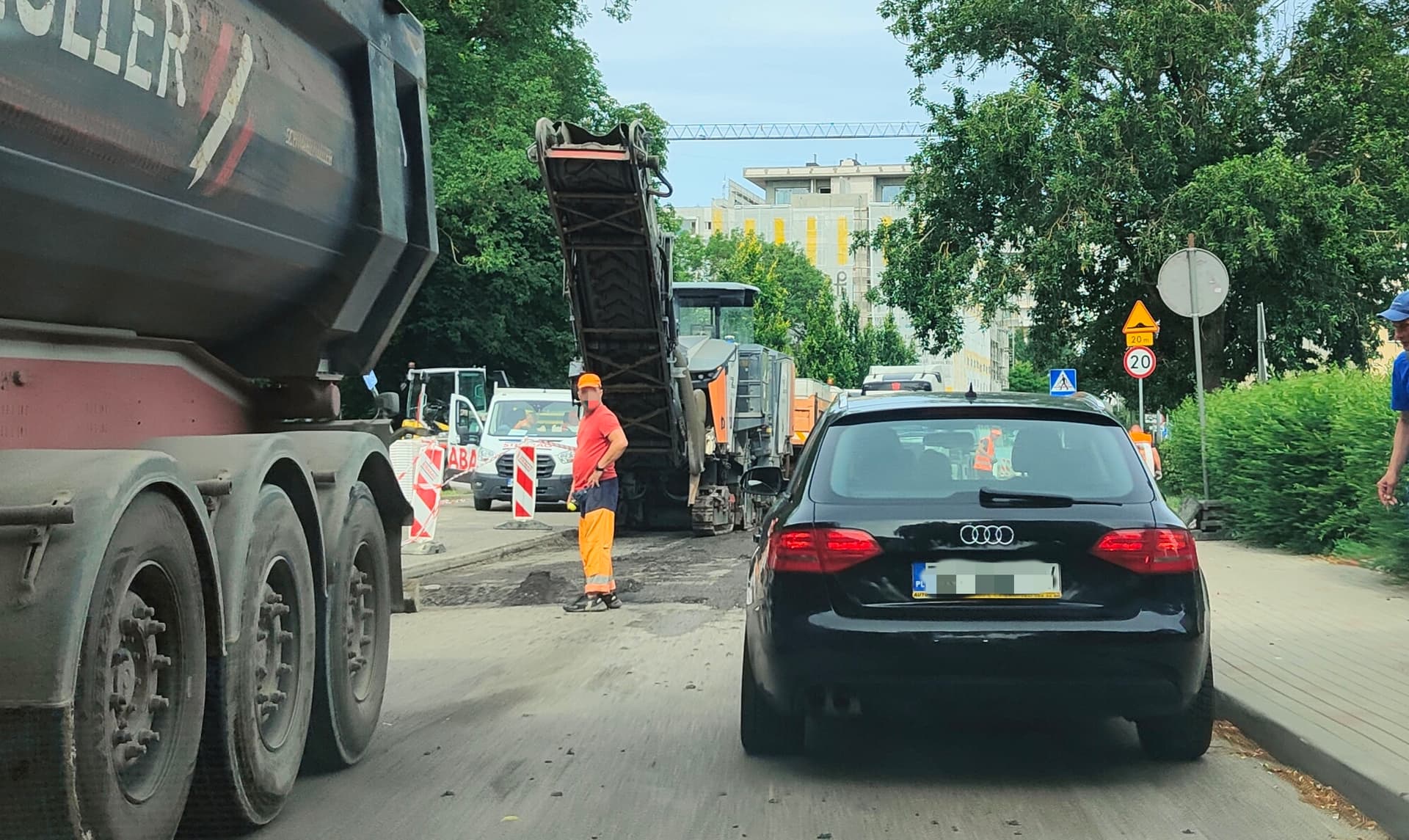 Utrudnienia na „Lęborskim”. Rozpoczął się remont ulicy