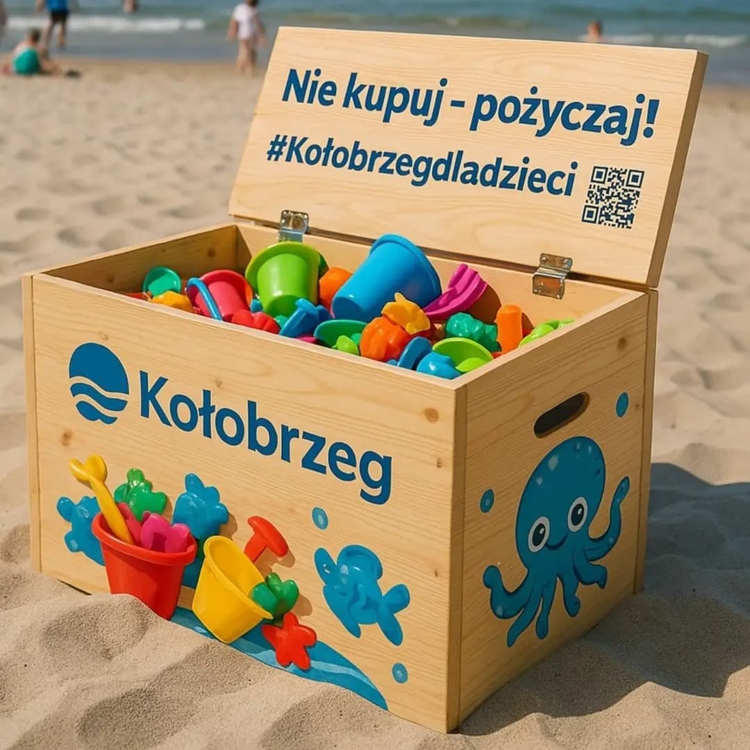 Plażowe skrzynie znów na plaży