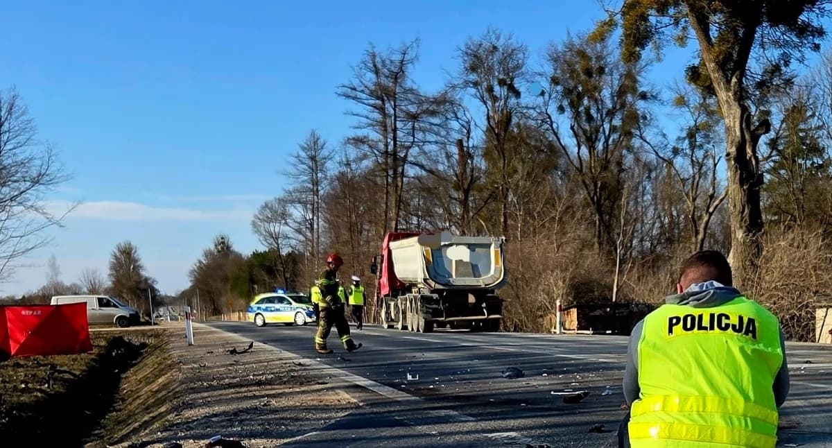 Tragiczny wypadek. Nie żyje 29-letni motocyklista