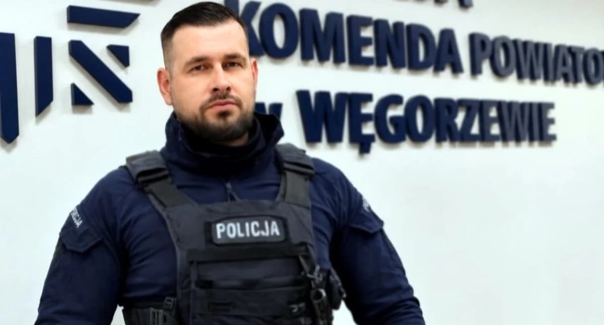 Policjant z Węgorzewa laureatem ogólnopolskiego konkursu