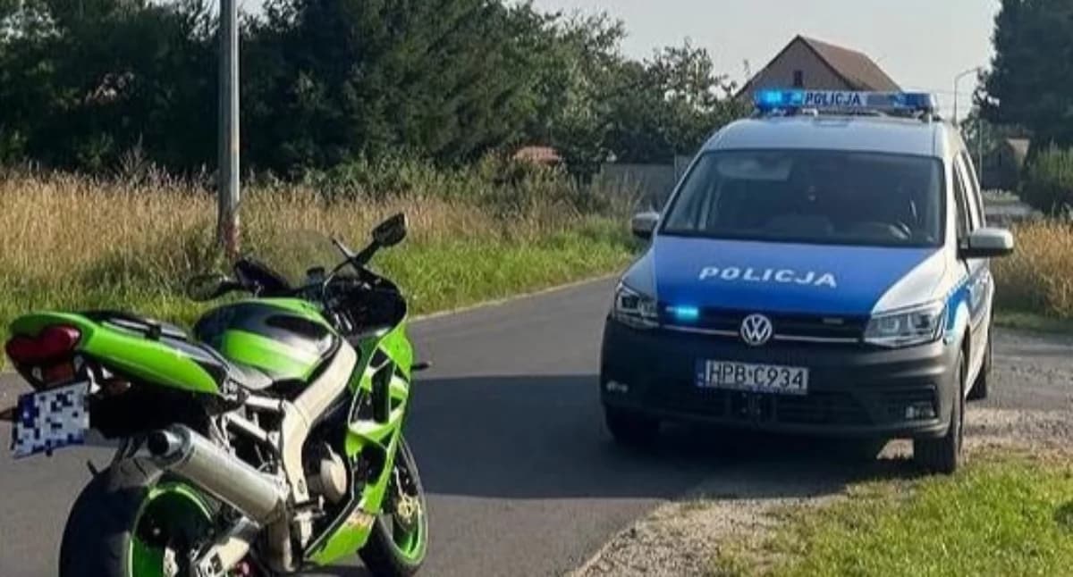 Bez kasku, uprawnień, ubezpieczenia i badań technicznych. Tu wszystko było nie