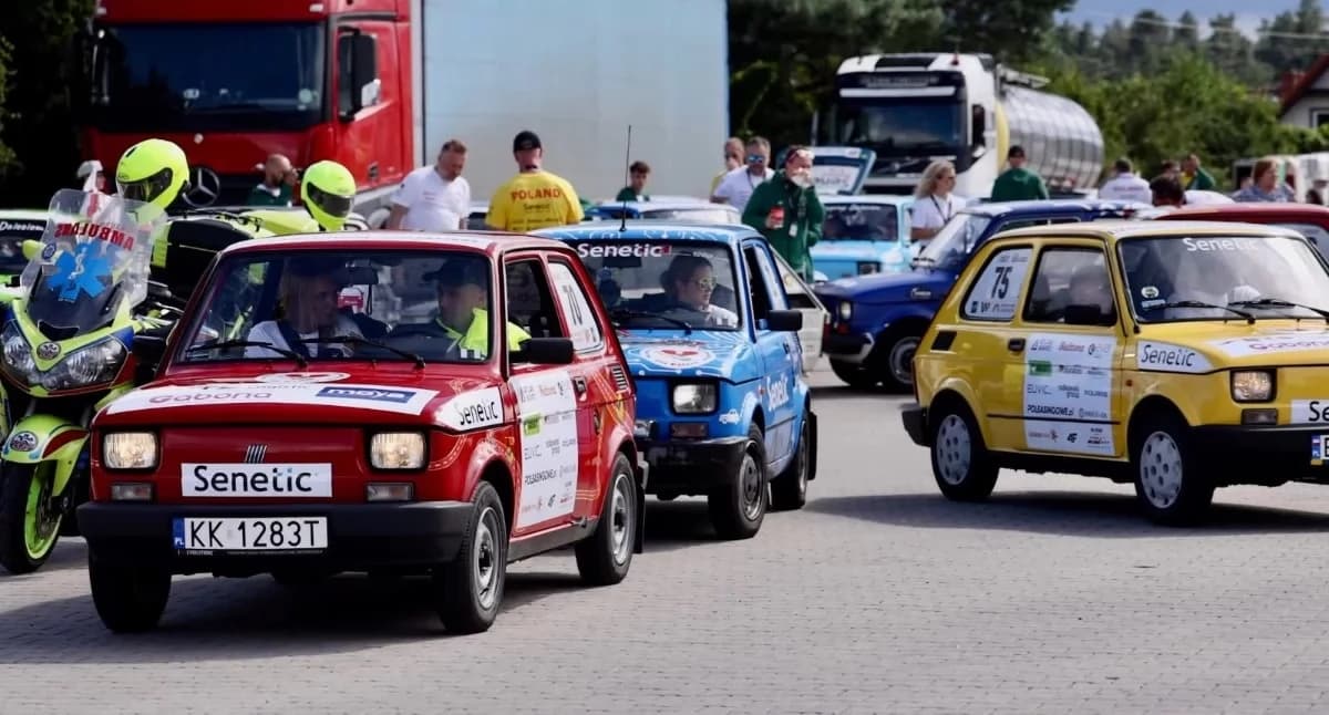 [WIDEO] Kultowe „maluchy” niosą pomoc najmłodszym