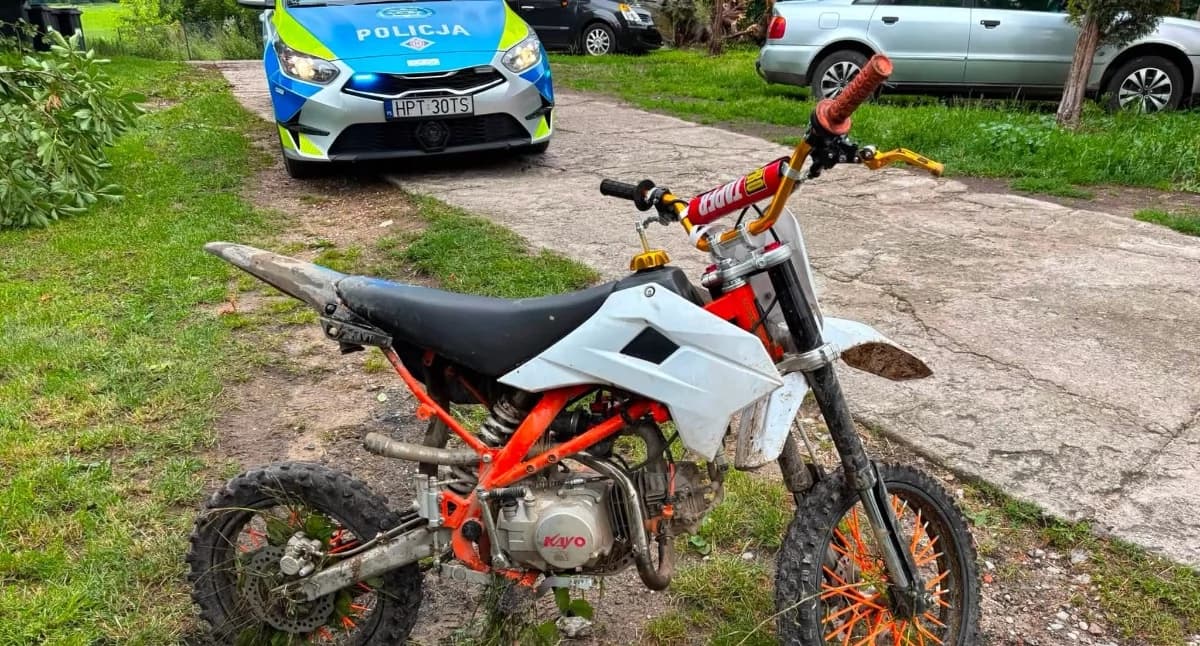 Policyjny pościg za 20-latkiem na motocyklu. Kierowcę czekają surowe