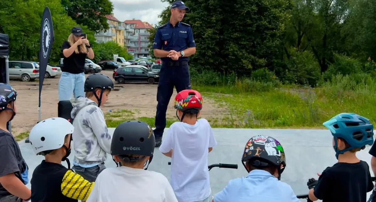 Bezpieczne wakacje na skateparku