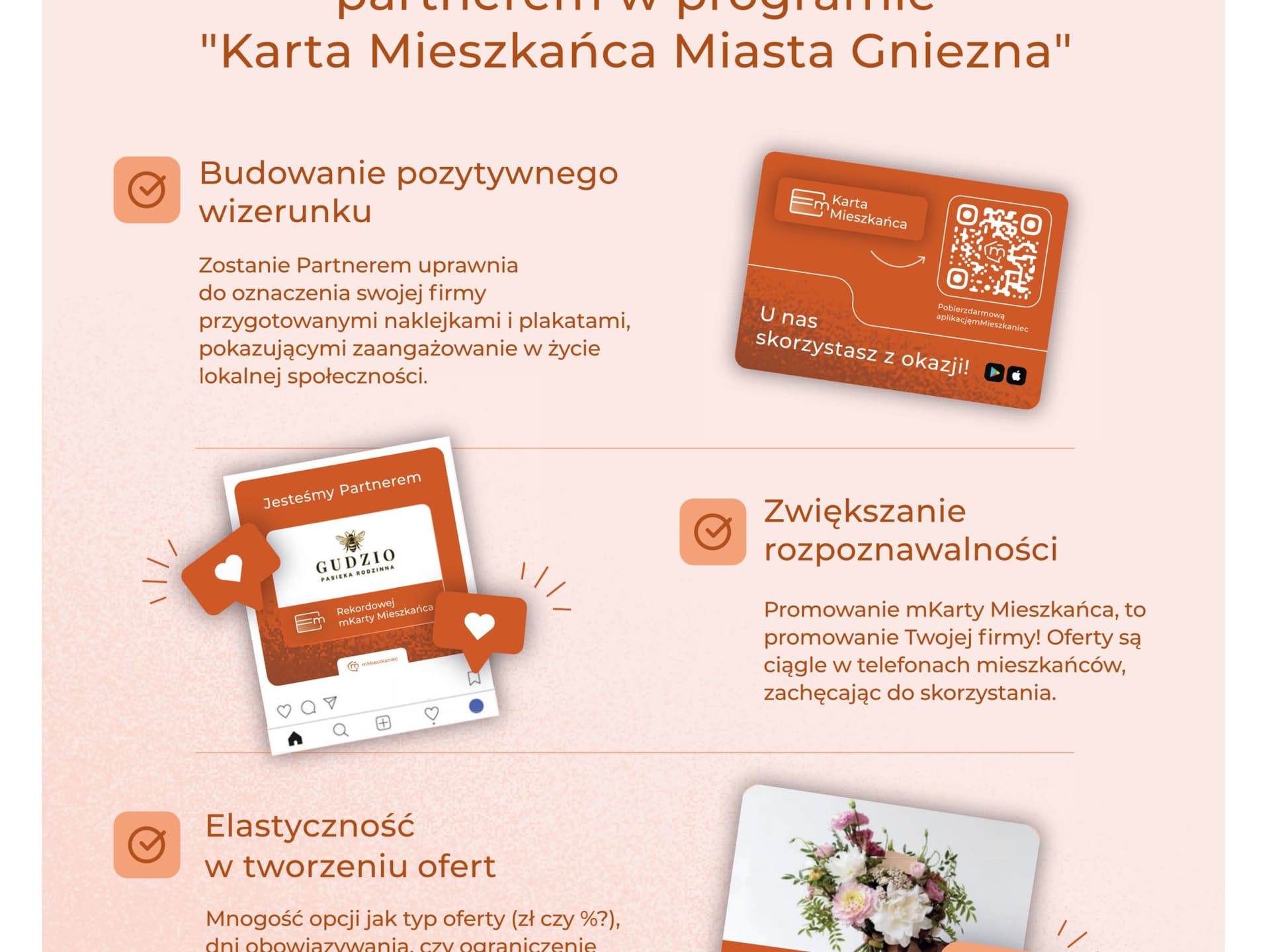 Przedsiębiorco – dołącz do programu „Karta Mieszkańca Gniezna”!