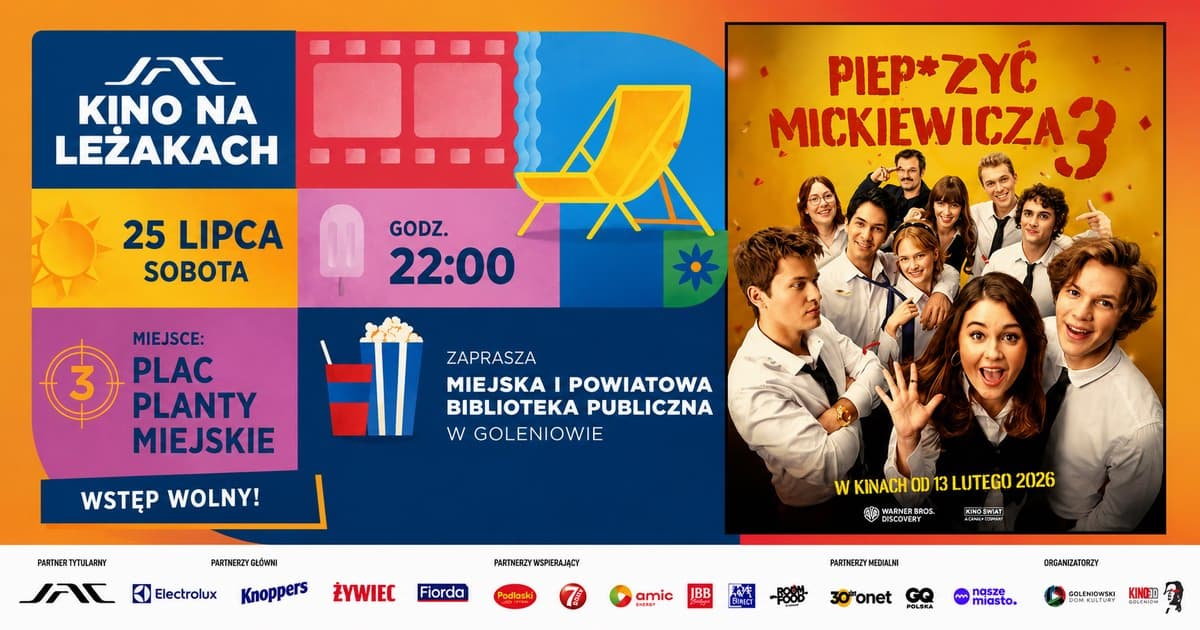 Kino na Leżakach wraca do Goleniowa