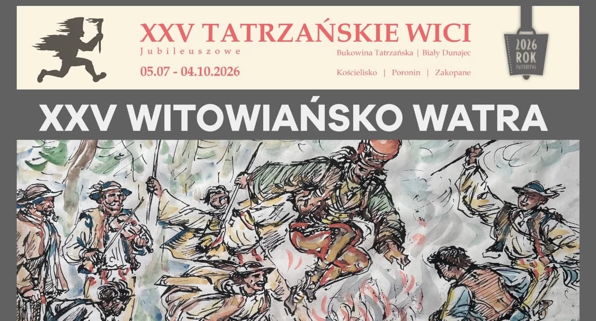 XXV Witowiańsko Watra już wkrótce. W Witowie nie zabraknie góralskiej muzyki i dobrej zabawy
