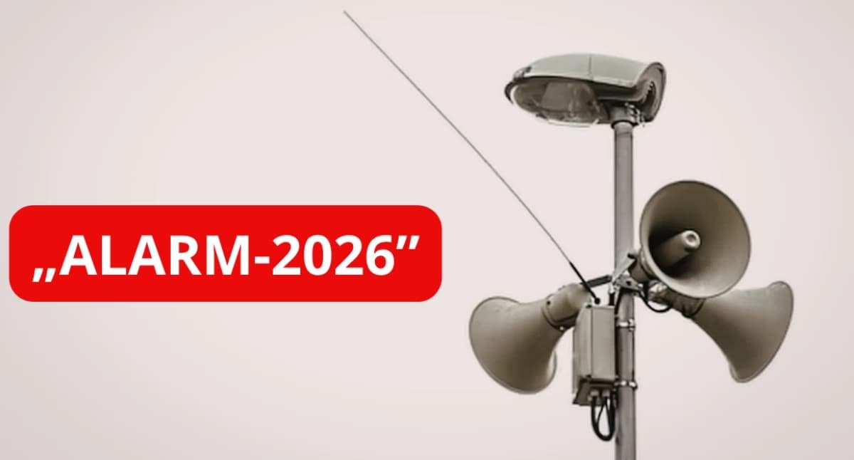 „ALARM-2026”. Dziś w całej Polsce zawyją syreny. To tylko ćwiczenia
