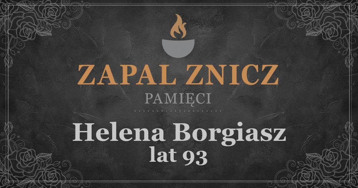 ŚPHelena Borgiaszżyła lat 93Zapalonych zniczy (26)