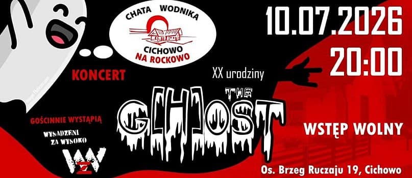 Cichowo - Koncert z okazji XX urodzin zespołu The Ghost