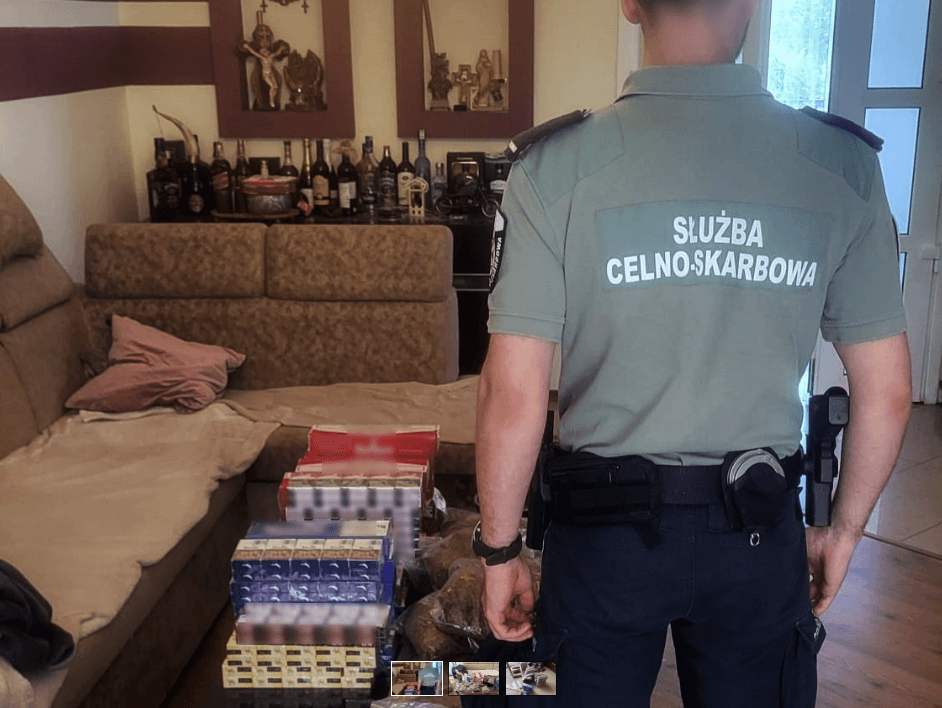 Udana akcja KAS w Toruniu. Miał 24 tys. sztuk nielegalnych papierosów.