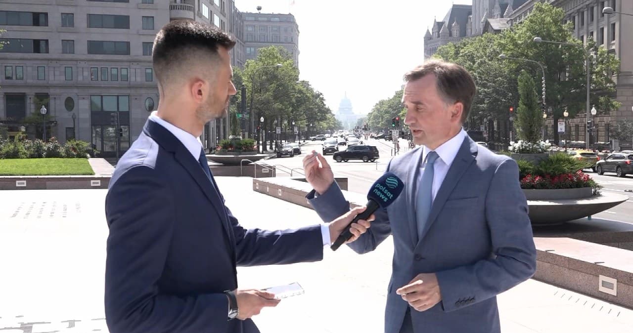 Ziobro dostał pytanie i wykonał zaskakujący ruch. Pokazał "atrybut"