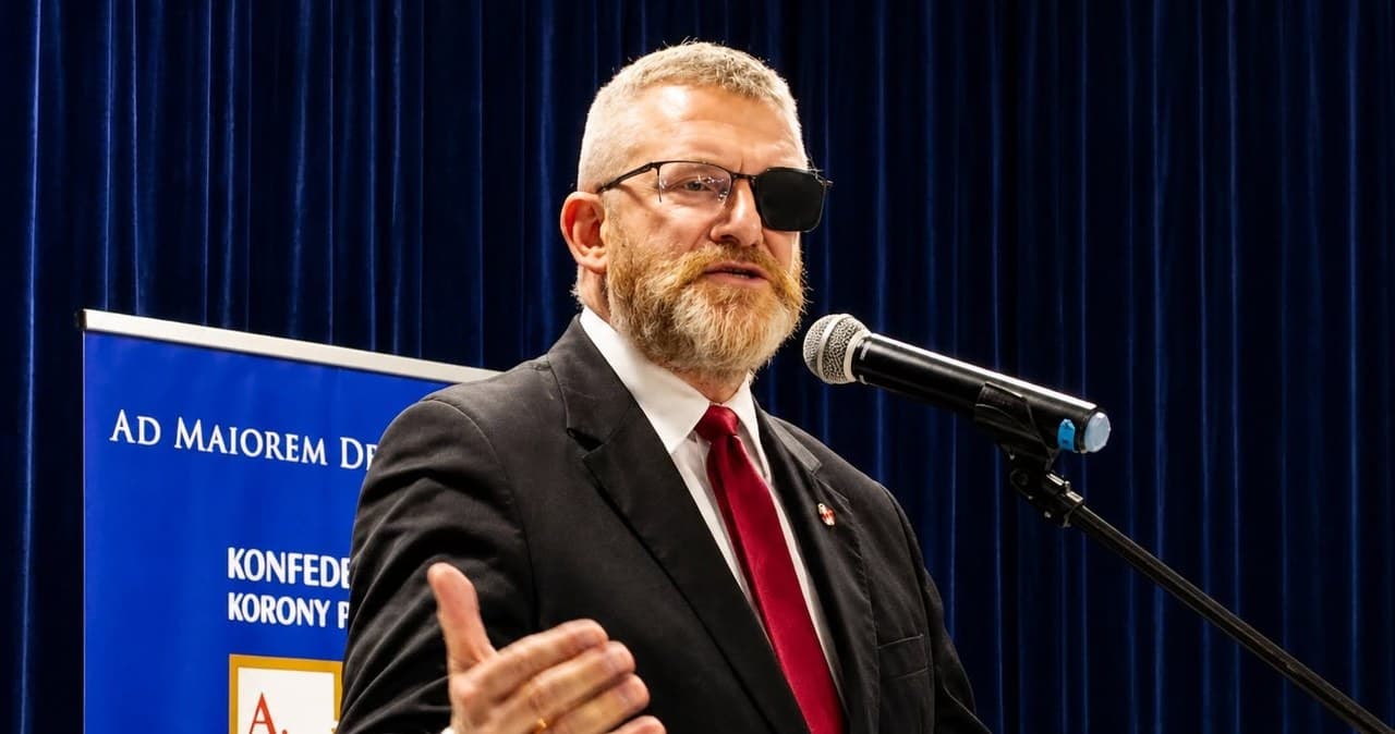 Grzegorz Braun ukarany. Szefowa Parlamentu Europejskiego podjęła decyzję