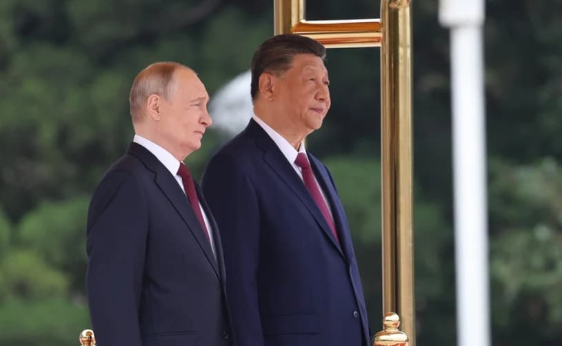 "Putin w roli petenta". Tak Chiny korzystają ze słabości Rosji