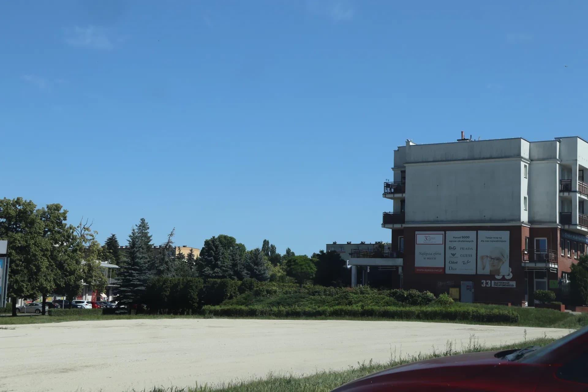 Zmiany przy ul. Chłapowskiego w Śremie – tymczasowy parking i remont Starego Targowiska