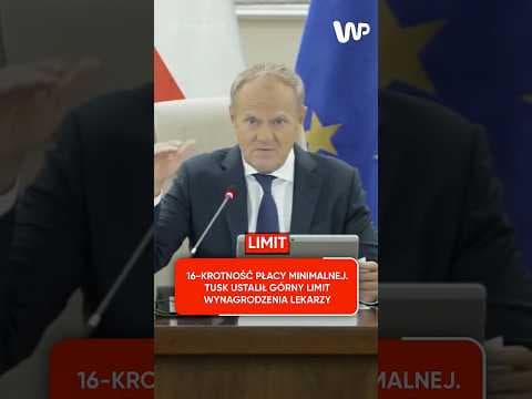 76,8 tys. zł maksymalnej pensji dla lekarza? Tusk chce limitu wynagrodzeń