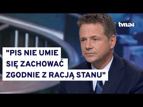 Trzaskowski o ultimatum ws. stowarzyszeń w PiS: Nie martwi mnie, że się kłócą i dzielą na frakcje