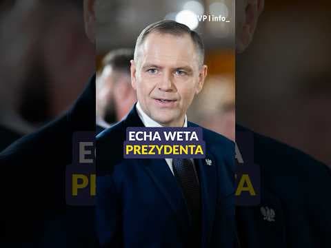 Echa weta prezydenta Nawrockiego. "To realizacja obietnicy wyborczej" #polityka #polska #shorts