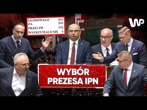 Wybór nowego prezesa IPN. Decyzja Sejmu