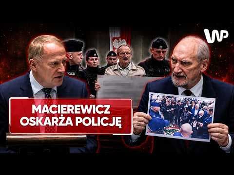 Macierewicz kontra policja. Awantura o wydarzenia pod pomnikami