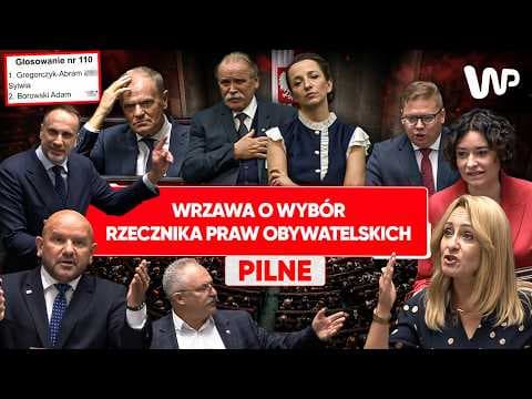 Wrzawa o stanowisko Rzecznika Praw Obywatelskich. Sejm zdecydował