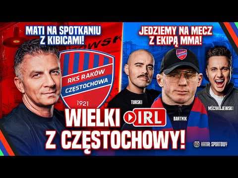 BOREK I EKIPA "KS": SPOTKANIE Z KIBICAMI RAKOWA CZĘSTOCHOWA PRZED MECZEM Z VALLETTĄ. IRL