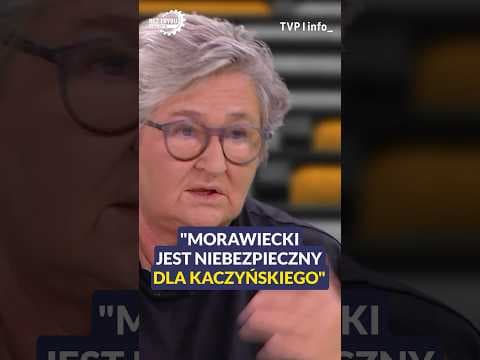 Prof. Środa: Morawiecki jest niebezpieczny dla Kaczyńskiego #polityka #polska #shorts
