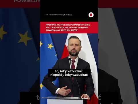Kosiniak-Kamysz o rosyjskiej propagandzie powielanej przez Polaków. "Ogromne niebezpieczeństwo"