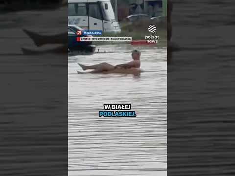 Drzewo runęło na bryczkę. Nawałnice zalały domy