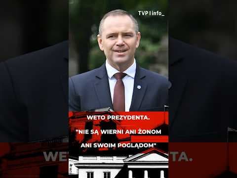 Weto Nawrockiego. Płuska: na prawicy nie są wierni ani żonom, ani swoim poglądom" #polityka #shorts