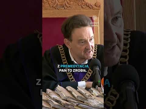 20 lat dla Żaka. Słowa sędziego zapamiętają wszyscy