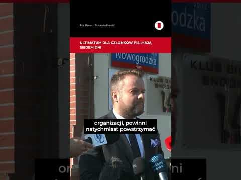 PiS wprowadził zakaz stowarzyszeń dla członków partii. Co na to Morawiecki? #shorts