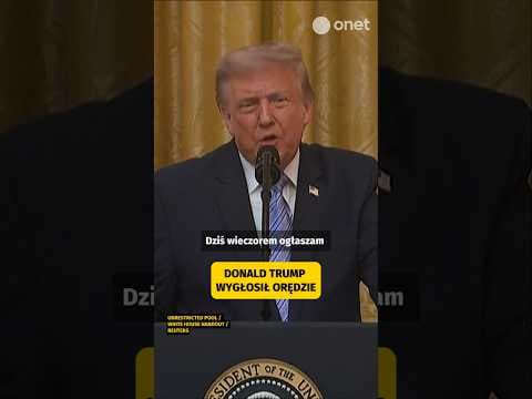 DONALD #TRUMP WYGŁOSIŁ ORĘDZIE. ODTAJNIŁ DOKUMENTY