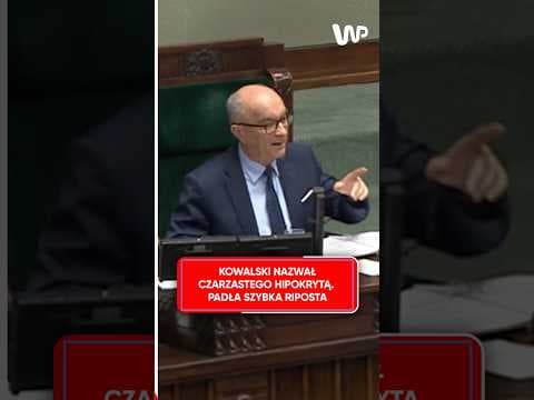 Czarzasty skontrował Kowalskiego. Riposta rozbawiła Sejm