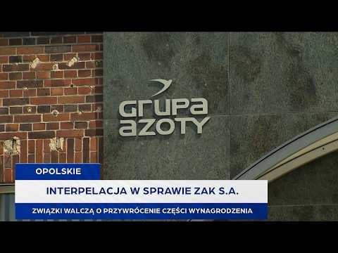 Interpelacja w sprawie ZAK S.A. Związki walczą o przywrócenie części wynagrodzenia