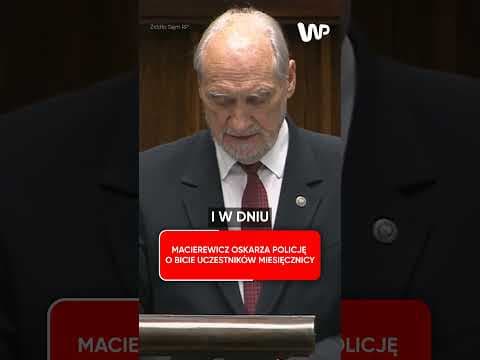 Mocne wystąpienie Macierewicza w Sejmie. Zarzuty o działanie służb na rzecz Rosji i Putina