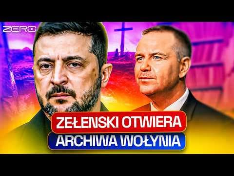 PRZEŁOM W SPRAWIE WOŁYNIA? ZEŁENSKI OTWIERA ARCHIWA I OBIECUJE EKSHUMACJE