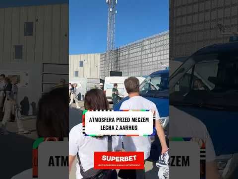 AARHUS - LECH ATMOSFERA PRZED MECZEM #shorts