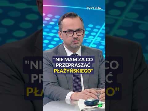 Horała: nie mam za co przepraszać Płażyńskiego #polityka #polska #shorts