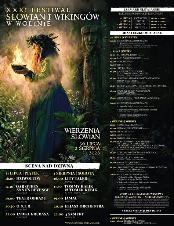 XXXI Festiwal Słowian i Wikingów już za chwilę!