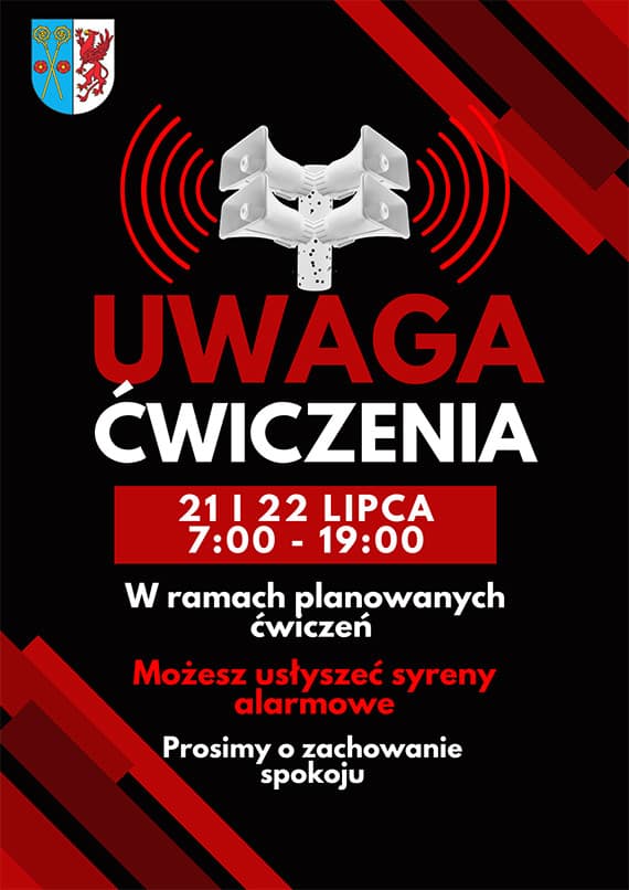 We wtorek i w środę odbędzie się ogólnopolskie ćwiczenie z użyciem syren alarmowych
