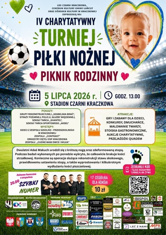 05.07 niedzielaIV CHARYTATYWNY TURNIEJ PIŁKI NOŻNEJ