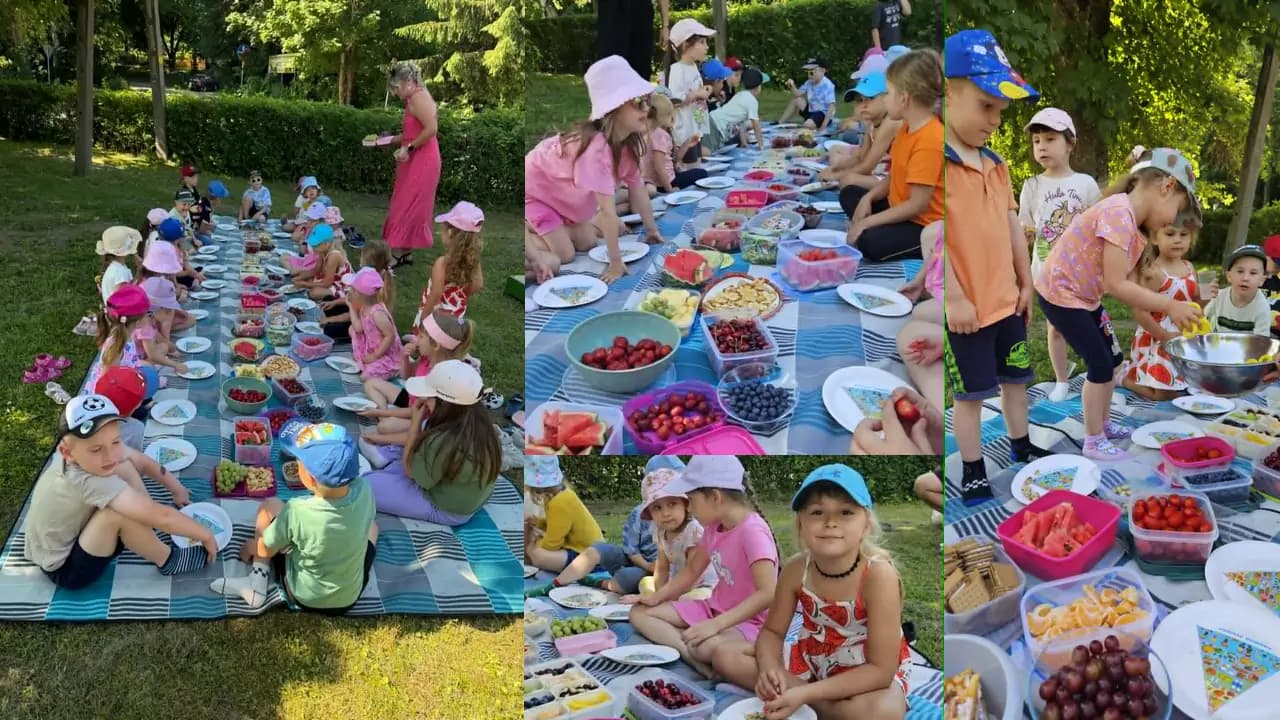 Przedszkolny piknik w Boćwince