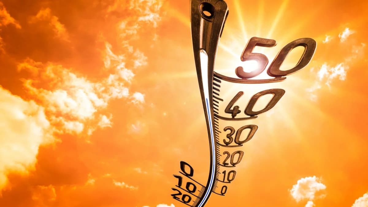 Ostrzeżenie 3. stopnia dla powiatu limanowskiego. Temperatury mogą sięgnąć 39°C