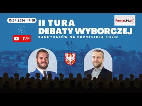 II tura debaty kandydatów na burmistrza Gminy Kcynia