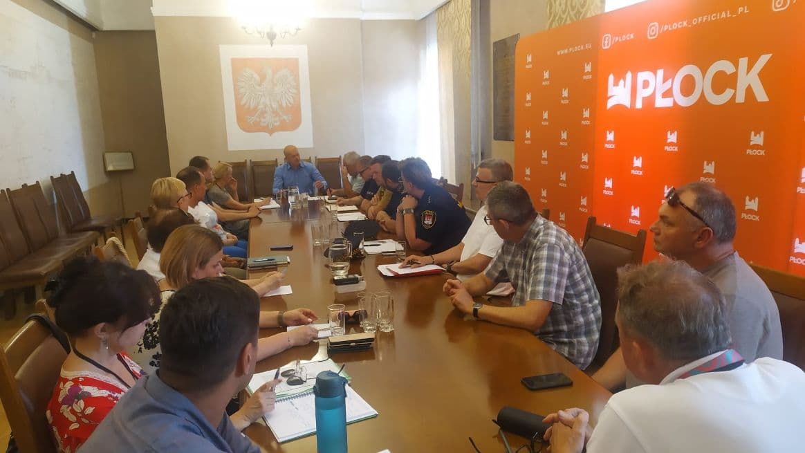 Upały – tematem posiedzenia Miejskiego Zespołu Zarządzania Kryzysowego