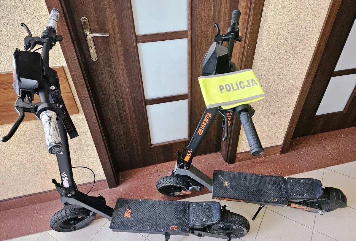 Seria kradzieży hulajnóg wyjaśniona. Zatrzymano czworo nieletnich