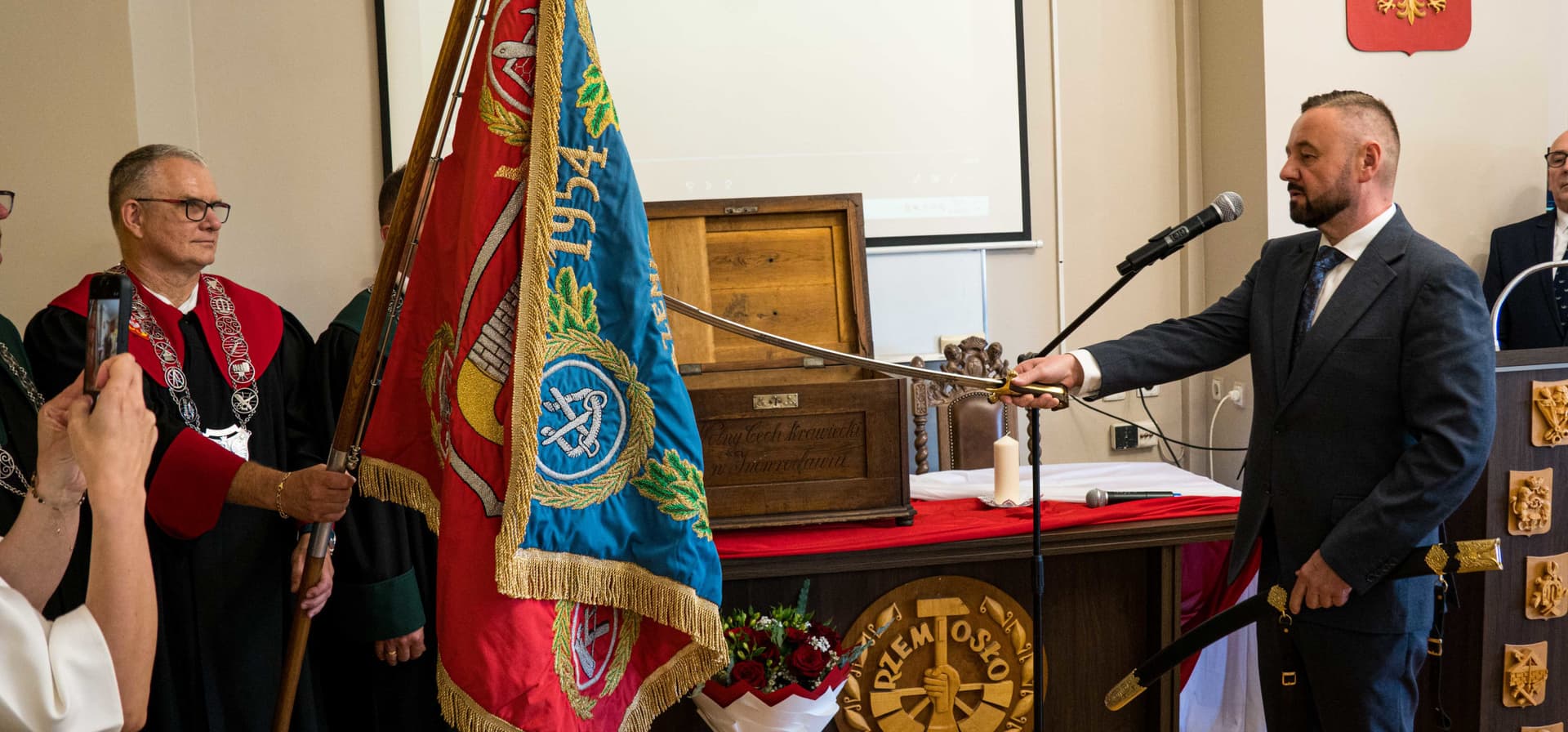 Szabla Kilińskiego dla inowrocławskich rzemieślników
