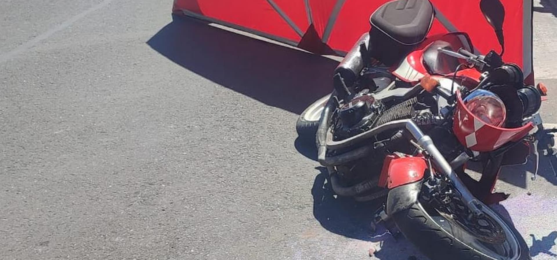 Śmiertelny wypadek pod Radziejowem. Zginął motocyklista